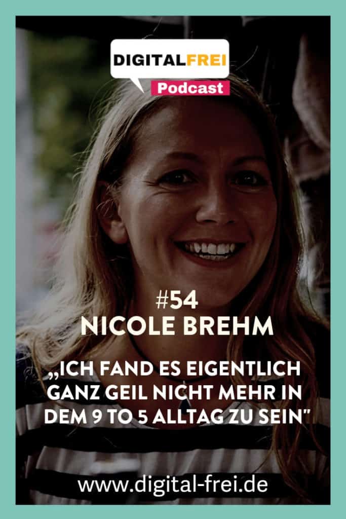 Nicole Brehm im Digitalfrei Podcast
