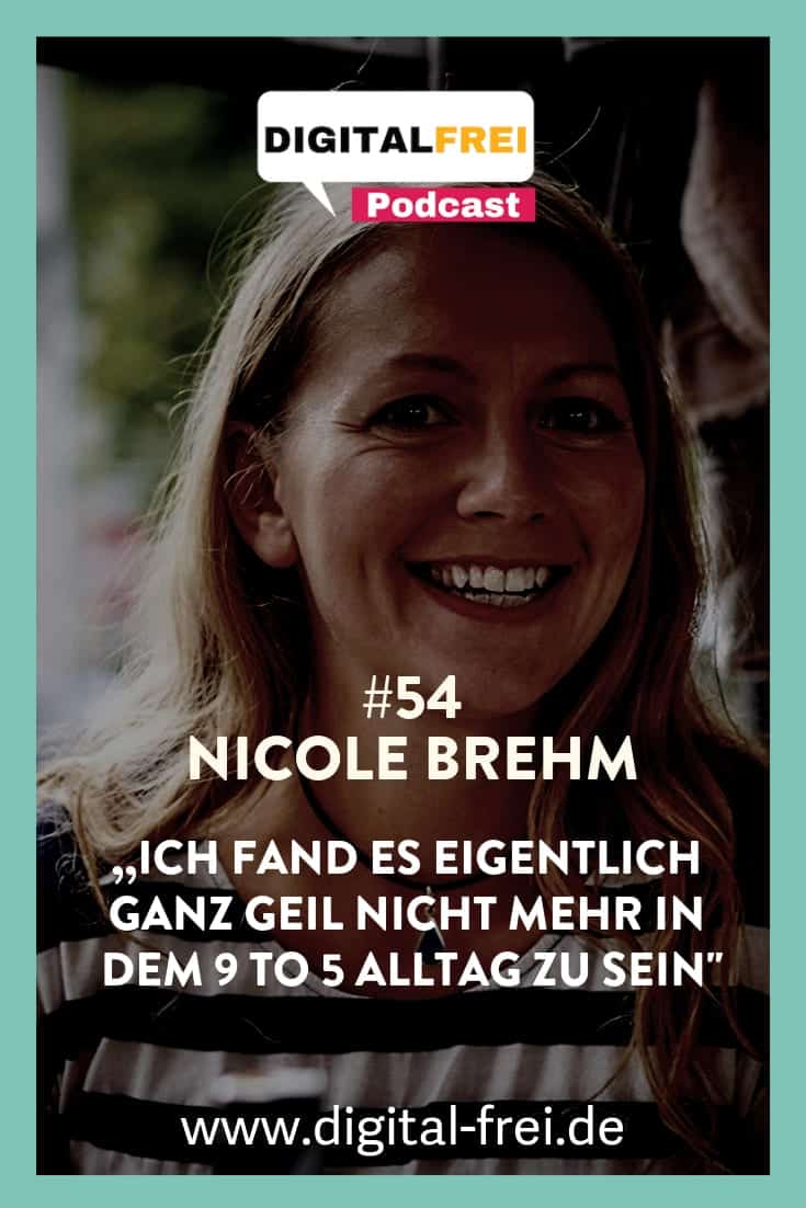 Nicole Brehm im Digitalfrei Podcast Nicole Brehm im Digitalfrei Podcast