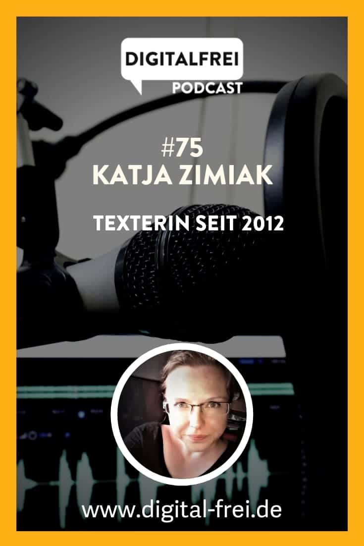 Katja Zimiak im Digitalfrei Podcast mit Sascha Feldmann Katja Zimiak im Digitalfrei Podcast mit Sascha Feldmann